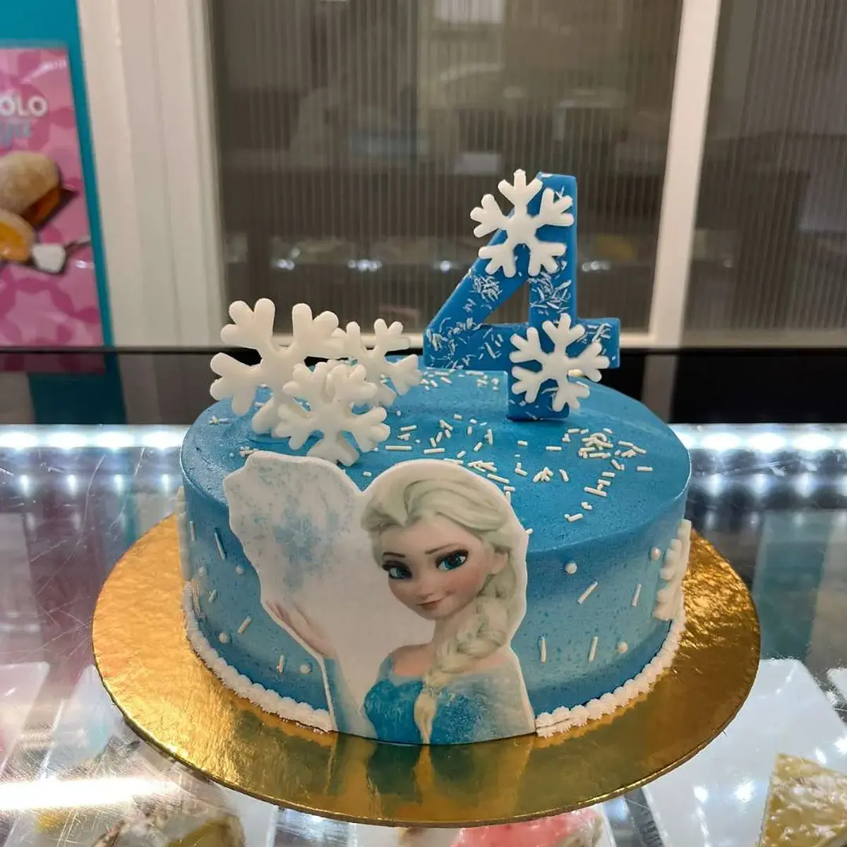 Bolo Elsa Frozen