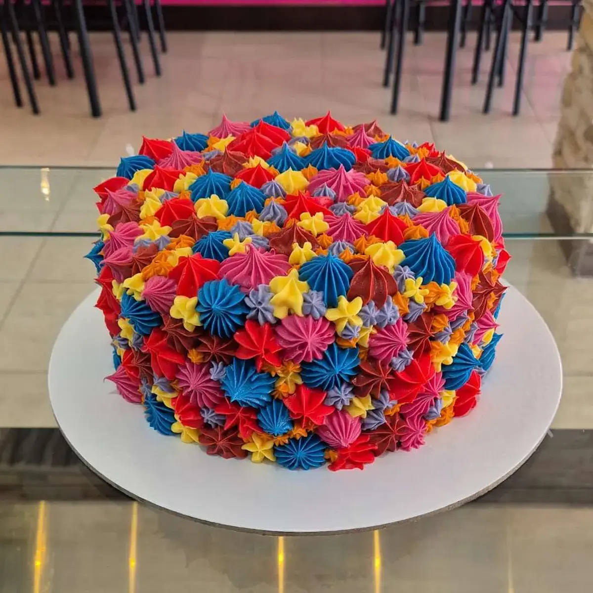 Bolo Colorido