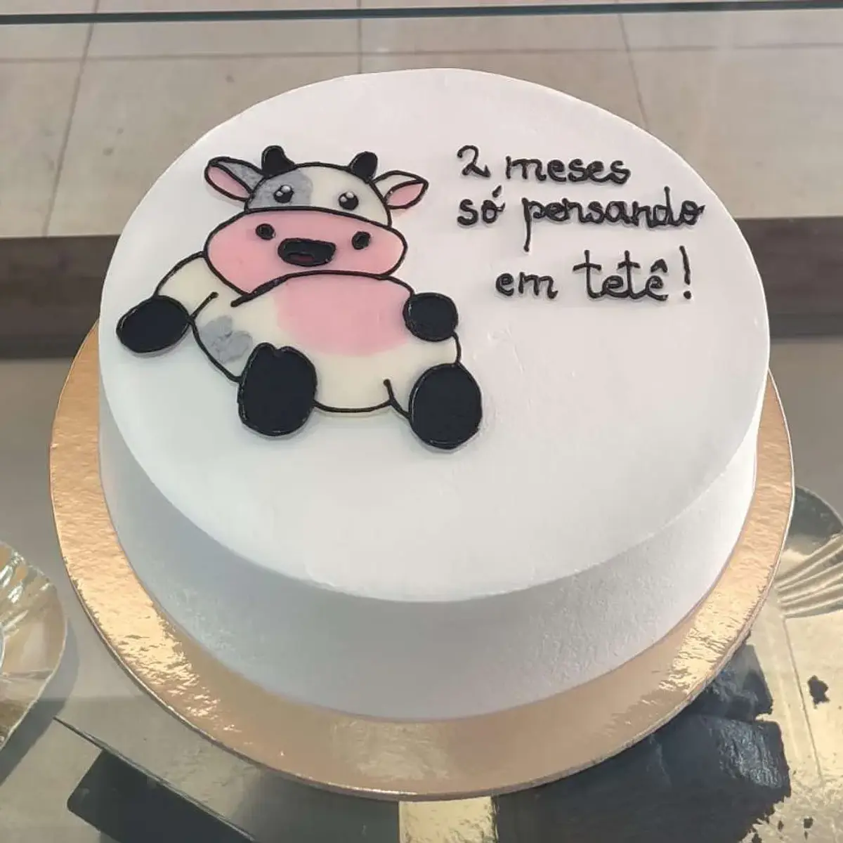 Bolo Aniversário Vaquinha