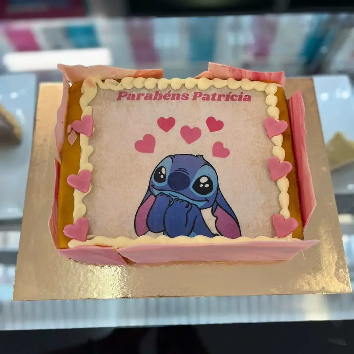 Bolo Aniversário Stitch