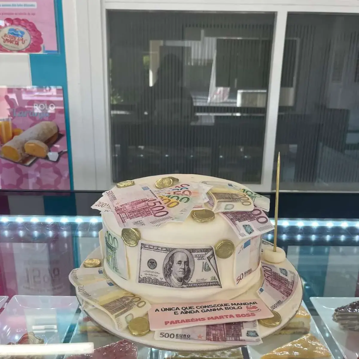 Bolo Tema Dinheiro