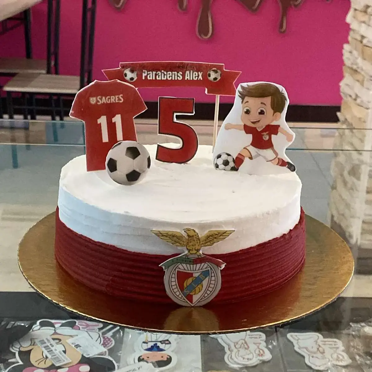 Bolo Tema Benfica