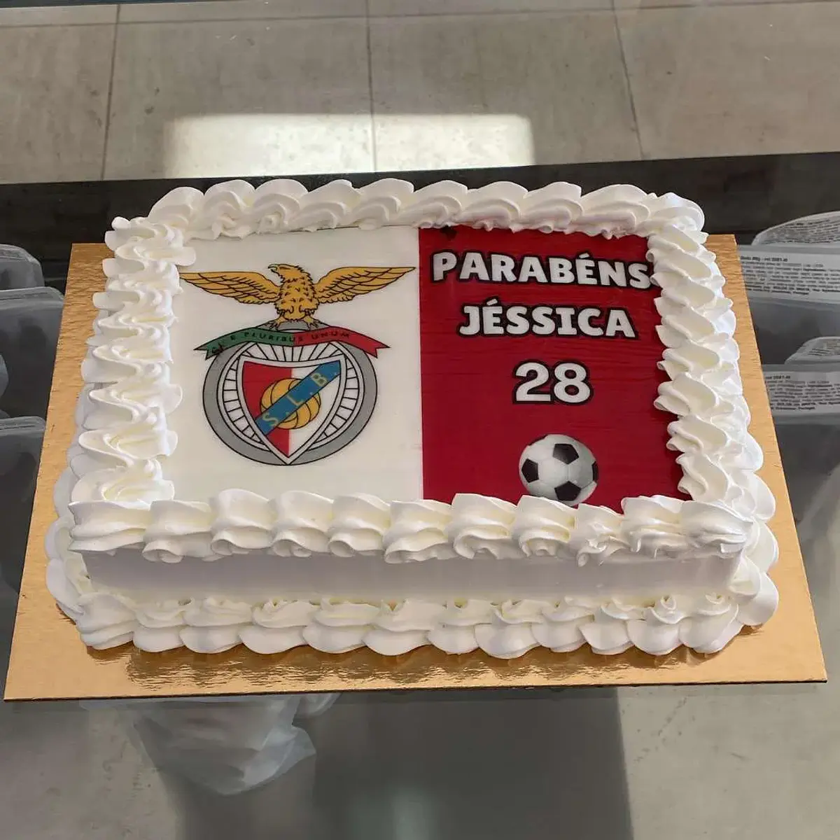 Bolo Aniversário Benfica