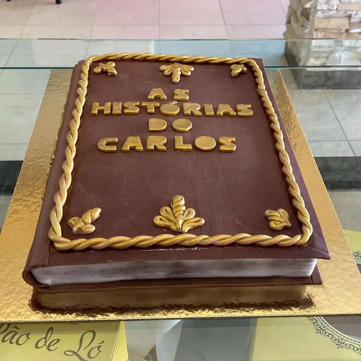 Bolo de Aniversário Livro