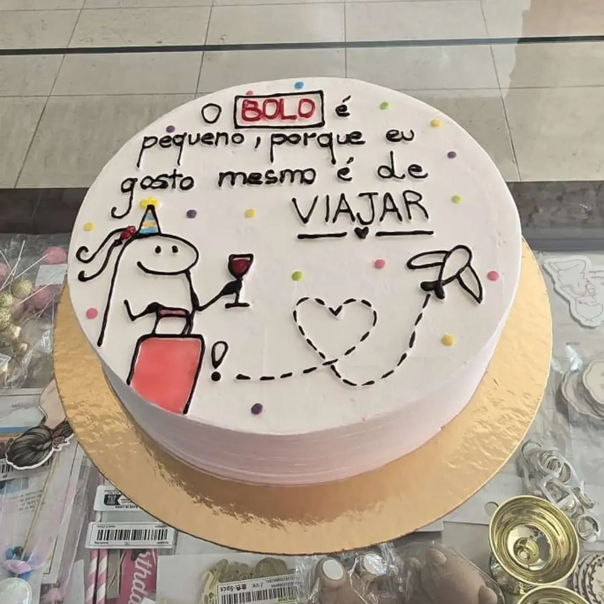 Bolo Tipo Bentô Cake 64