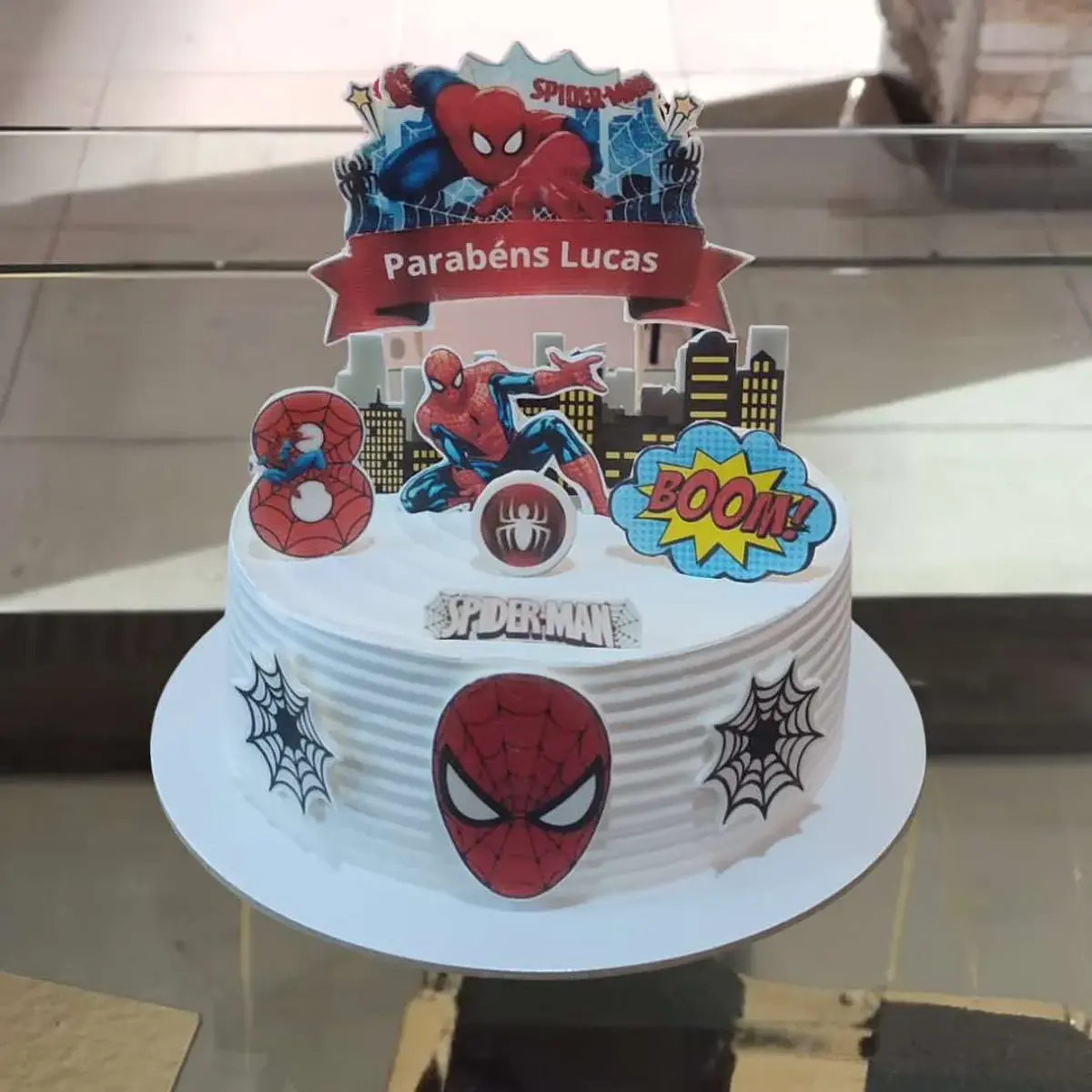 Bolo Homem Aranha