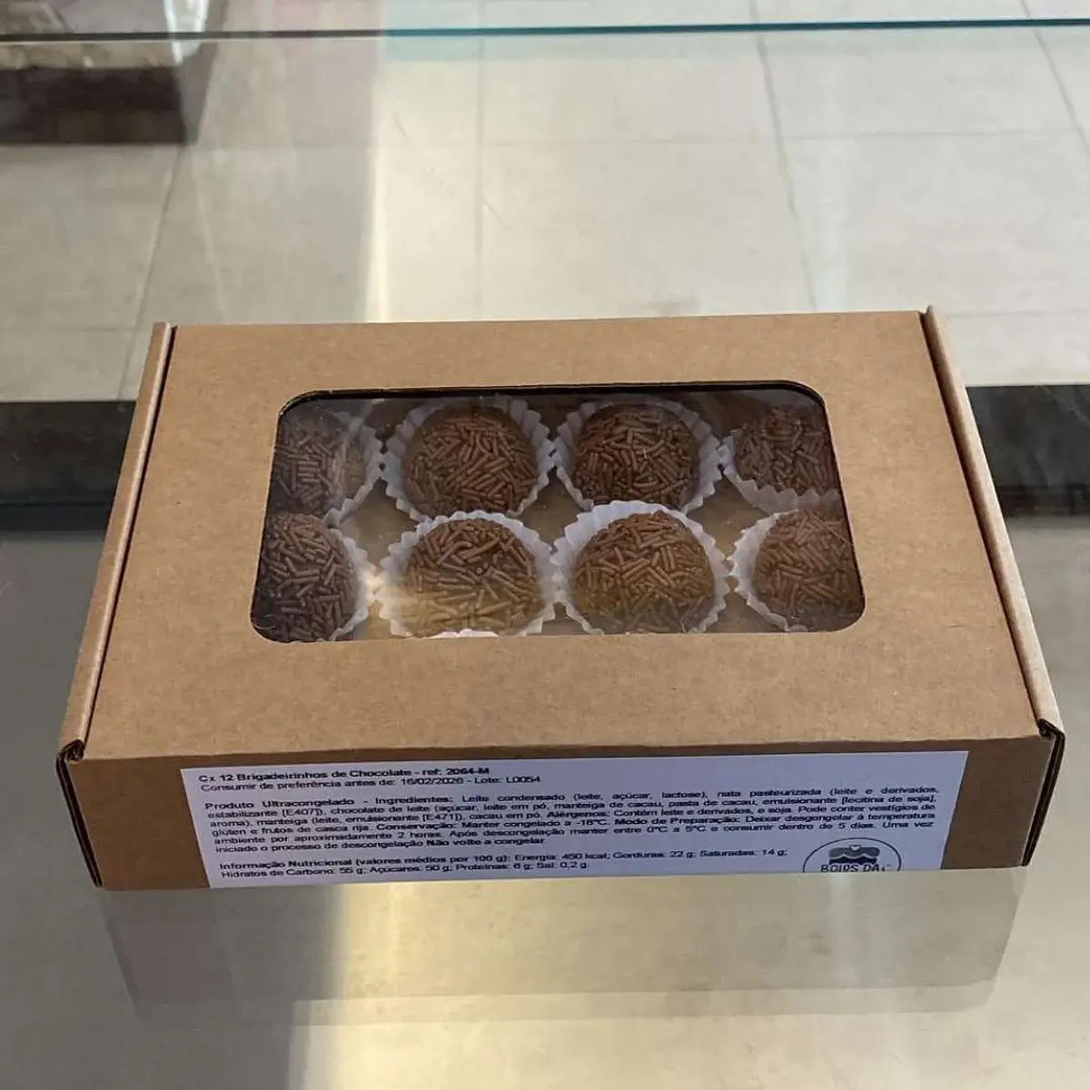 Cx de Brigadeirinhos de Chocolate