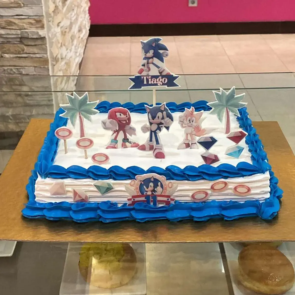 Bolo Retangular Sonic