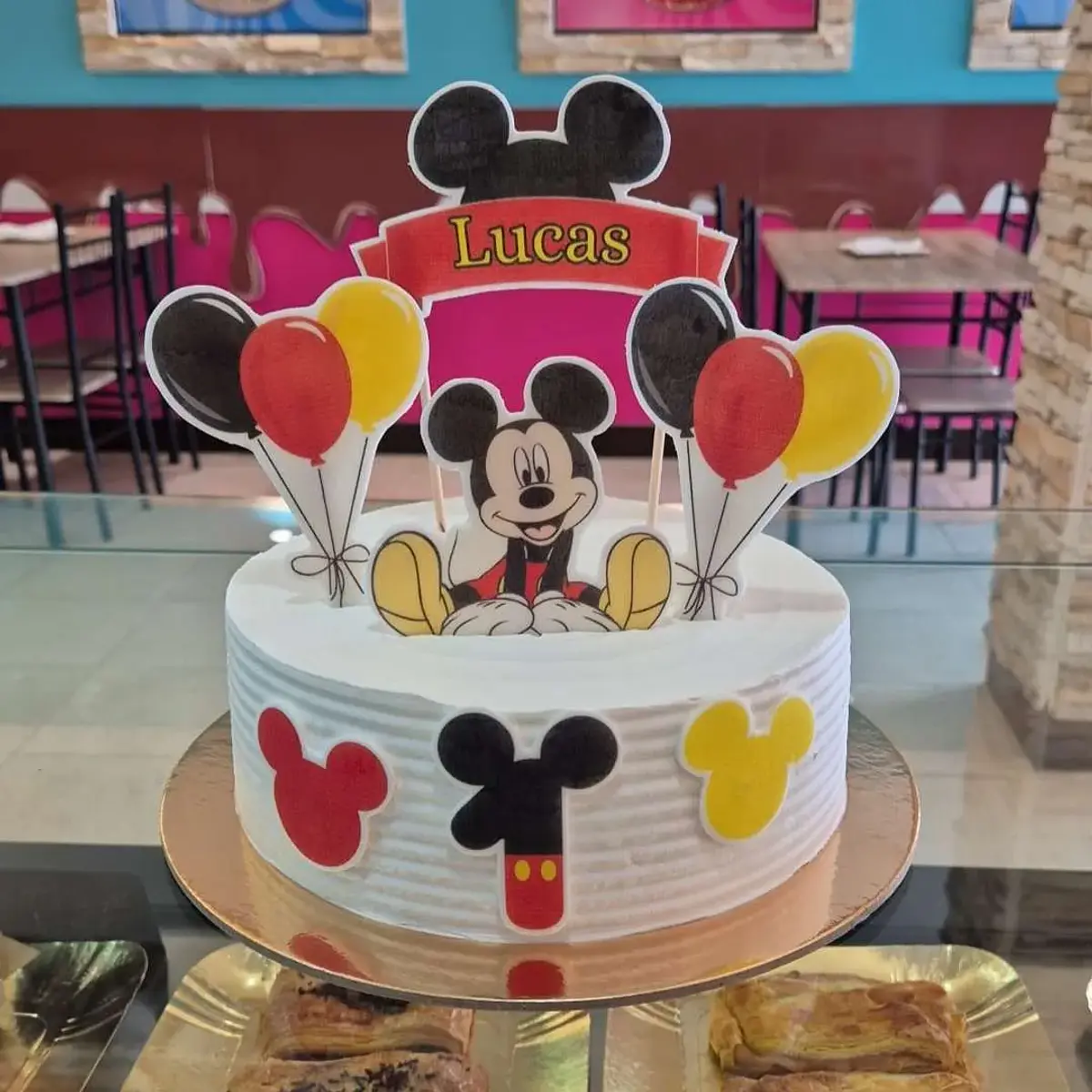 Bolo Aniversário Mickey