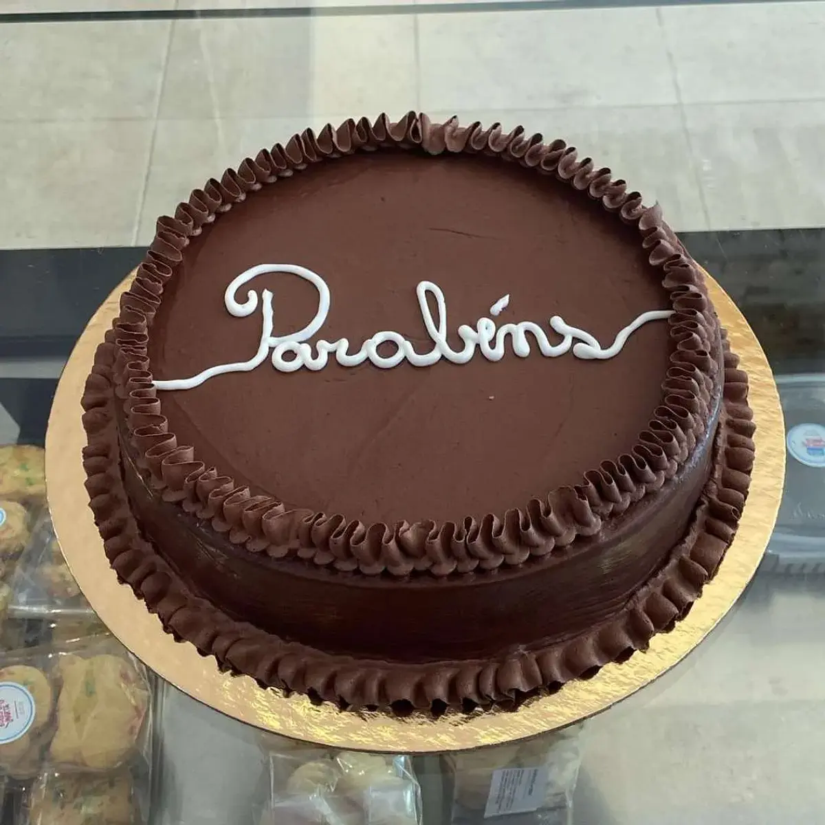Bolo Aniversário Chocolate Cacau