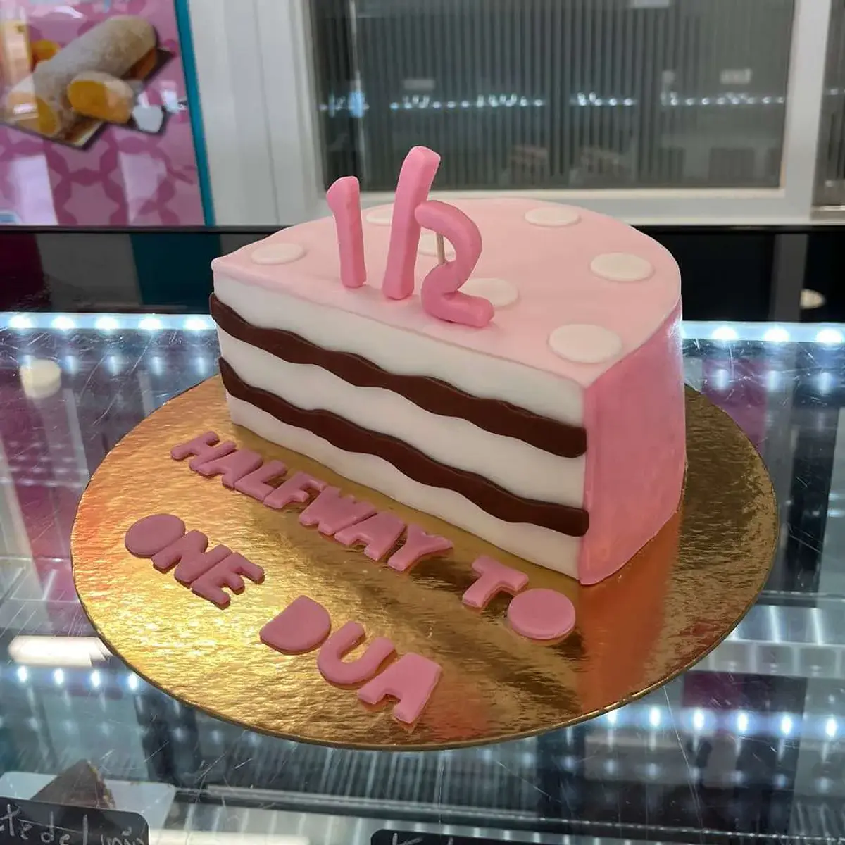 Bolo Meio Ano Menina