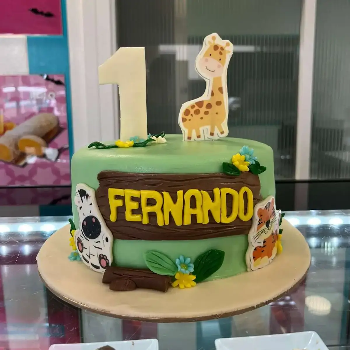 Bolo Aniversário Selva