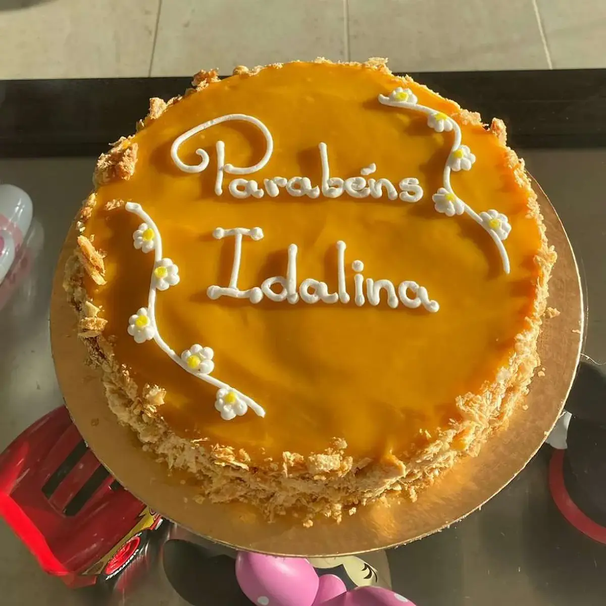 Bolo Aniversário Doce d’Ovos