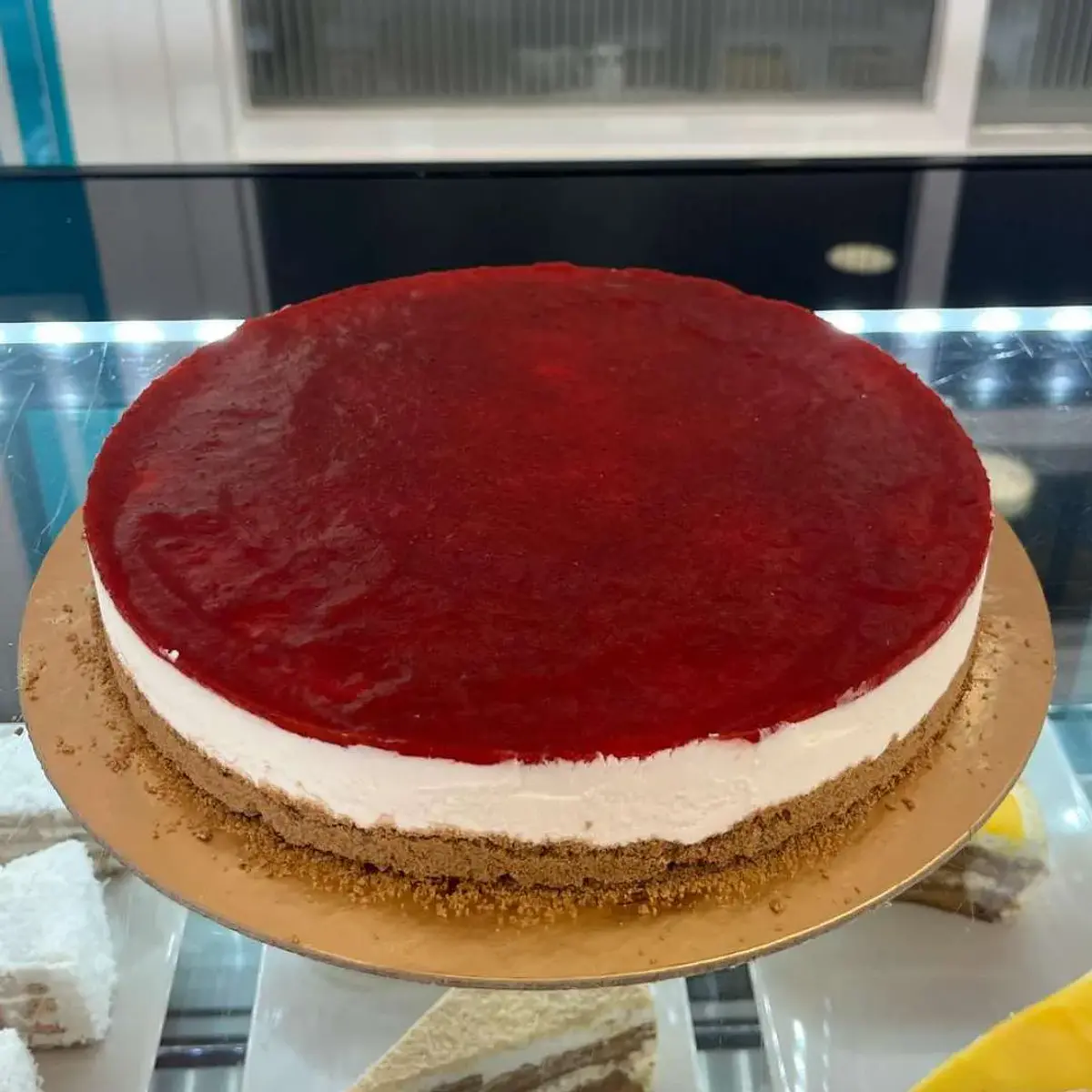 Cheesecake de Morango — Sábados em Família nas lojas Os Bolos da Marta