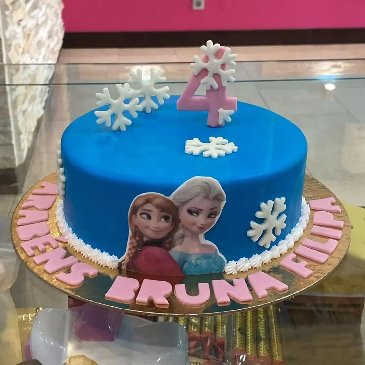 Bolo Elsa e Ana Frozen