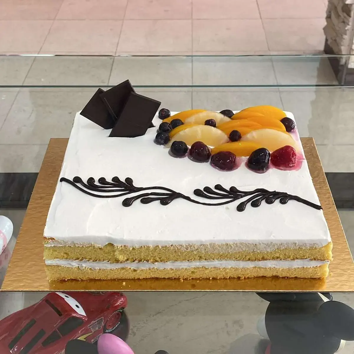 Bolo Aniversário Retangular