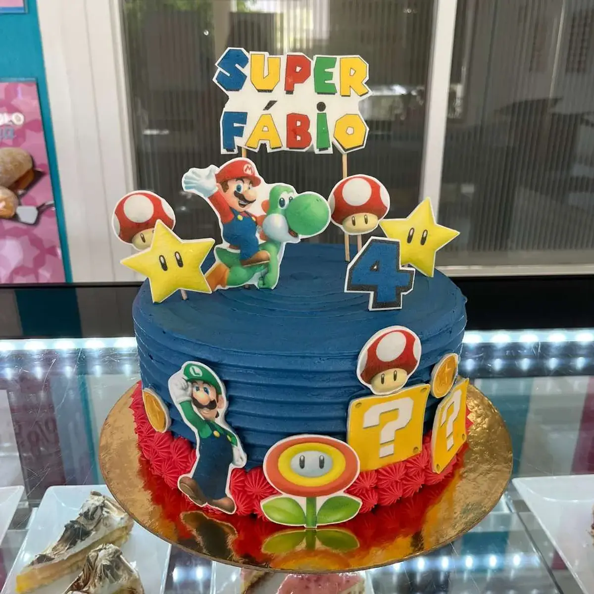 Bolo Super Mário