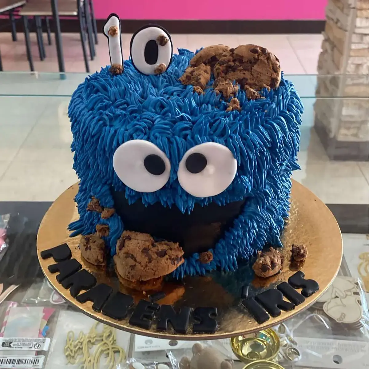 Bolo Monstro das Bolachas