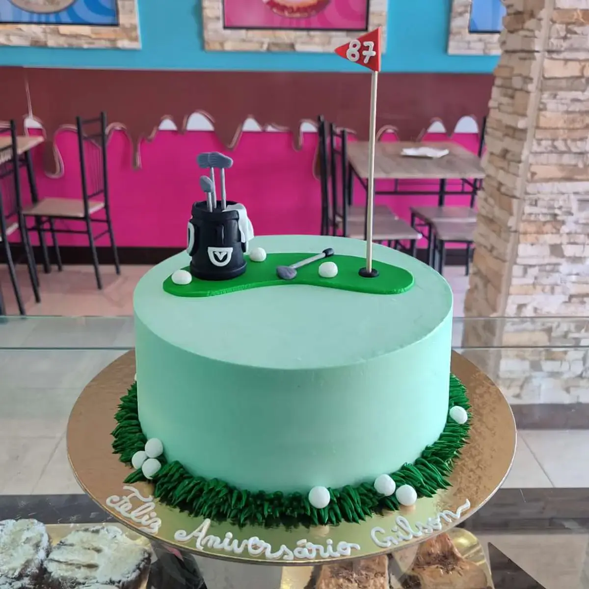 Bolo Tema Golfe