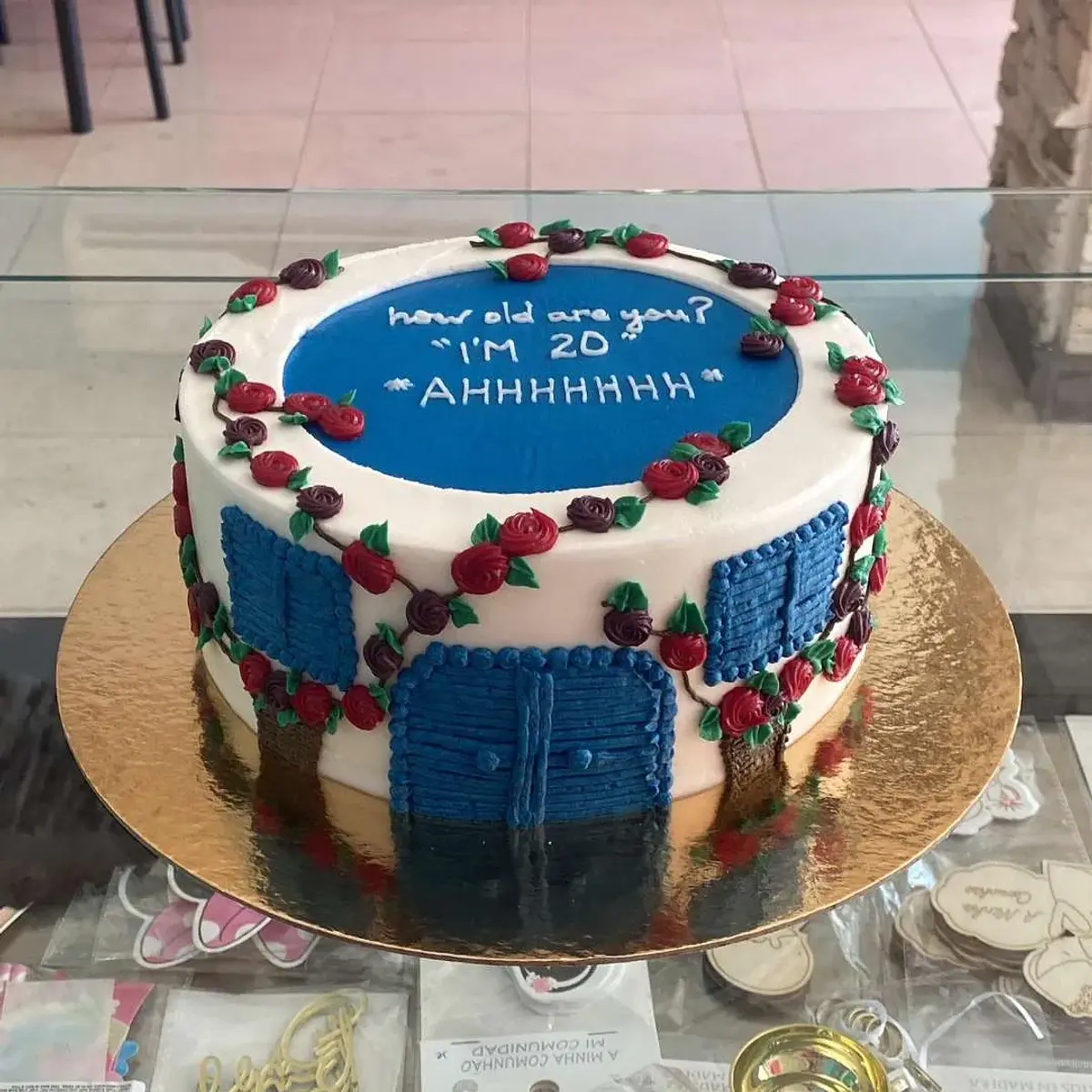 Bolo Casa Mamma Mia