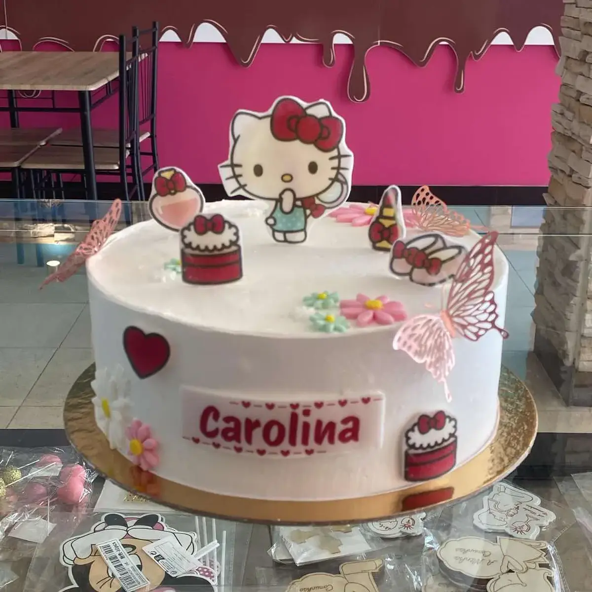 Bolo Aniversário Hello Kitty