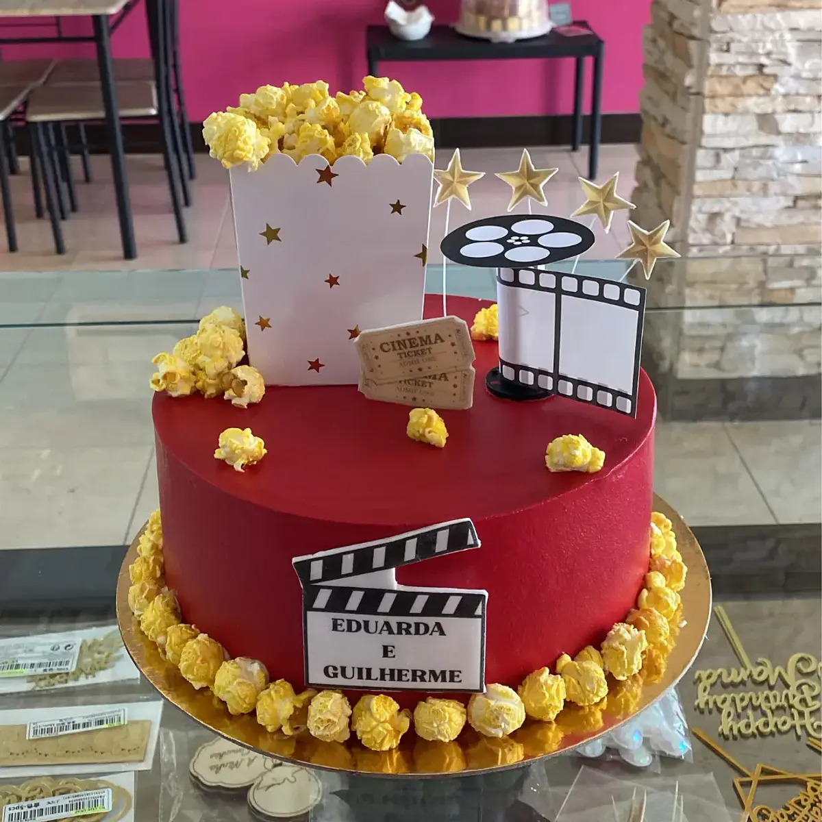 Bolo Tema Cinema